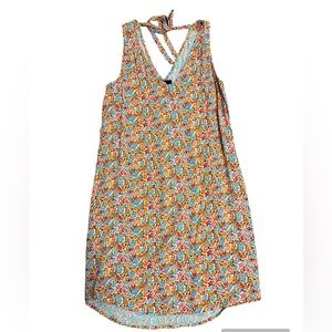 GAP multi color floral tank dress. XS